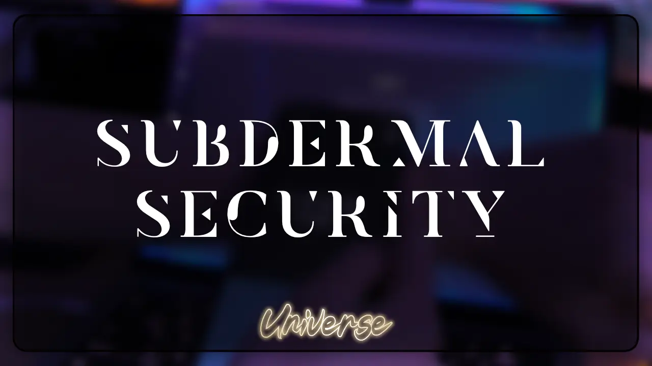 Subdermal Security: Two-Factor Authentication With Subdermal Implant - Josh Habka